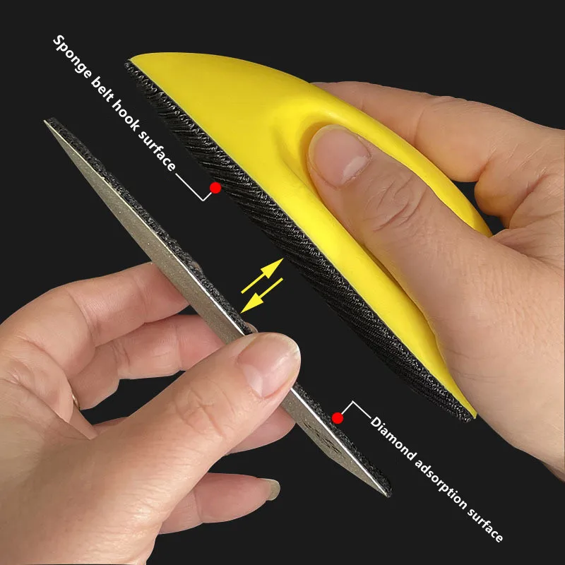 Diamant-Handpolierpads für Fliesen, Glas, Schleifblock, Stein, Marmor, Keramik, Schleifscheibe, Polierwerkzeuge – Detail 10