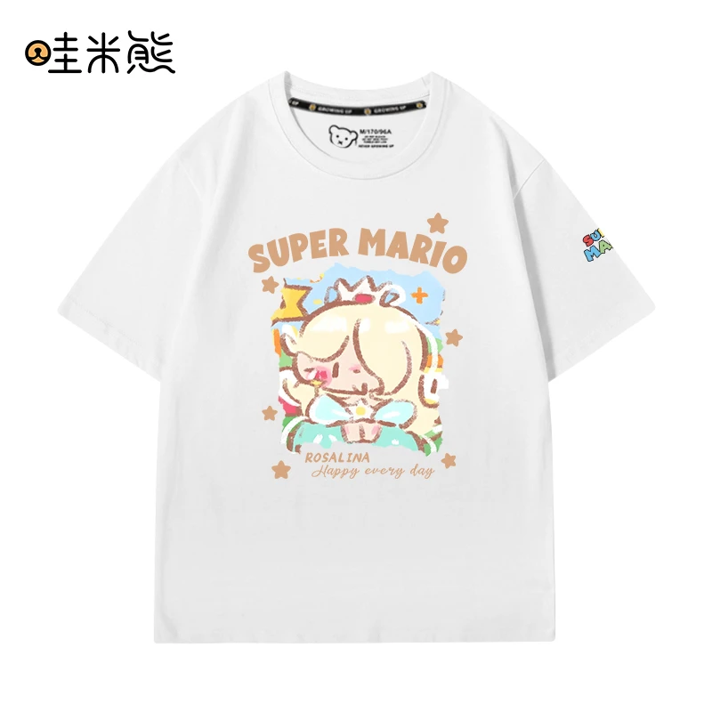 تي شيرت MINISO Super Mario Galaxy Princess Brigitte Game بأكمام قصيرة #2