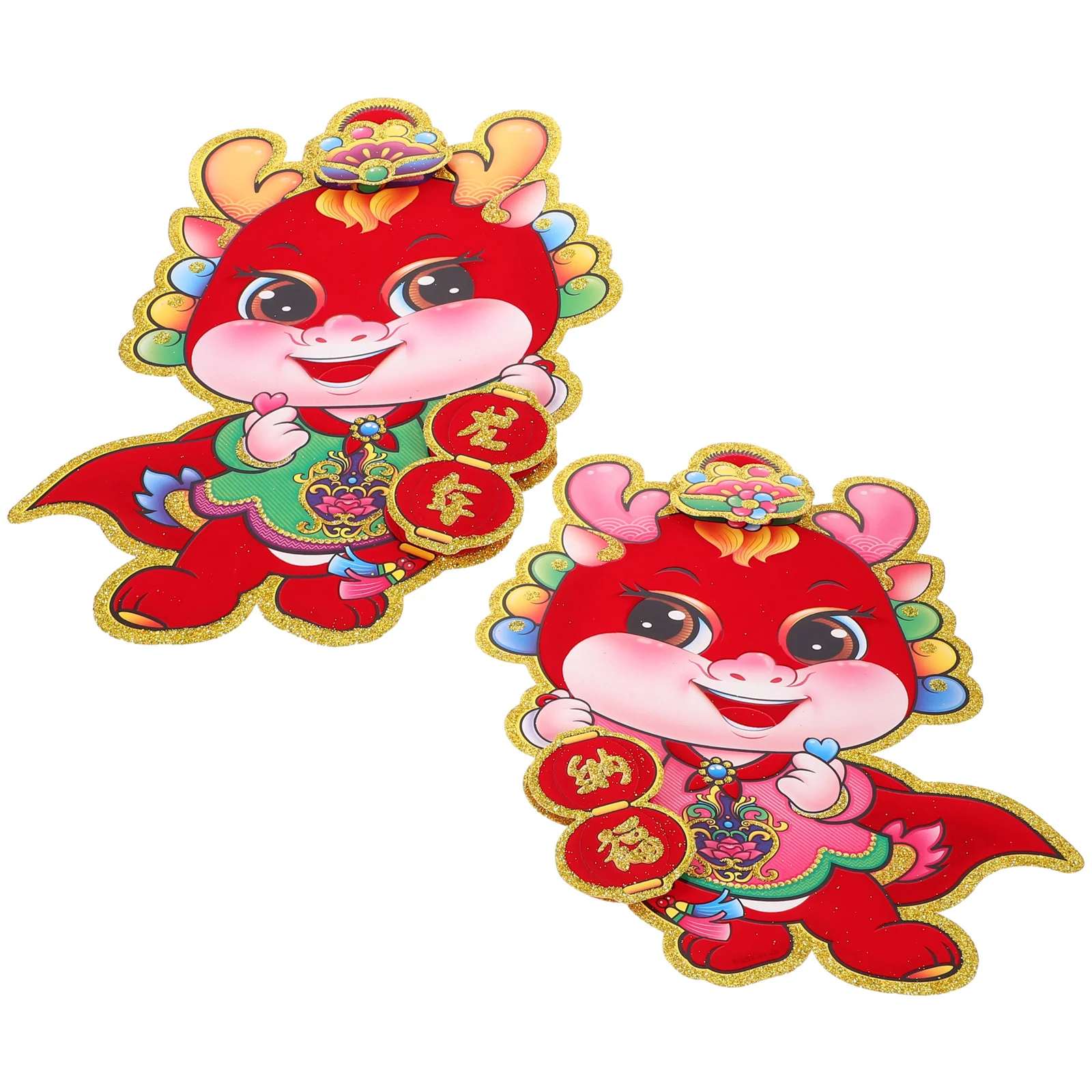 

Decoration Year of The Dragon Zodiac Post New Decorations Chinese Lunar Ornaments