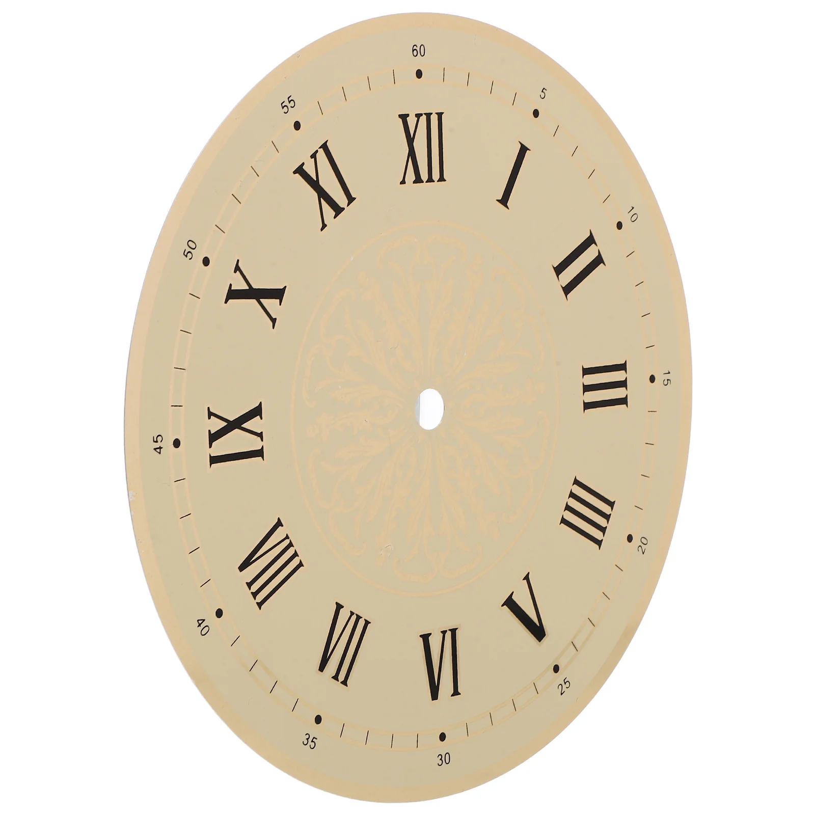 

Vintage Quartz Wall Clock Dial 6.8inch Round Roman Numerals DIY Replacement Part for Bedroom Living Room Home Decoration