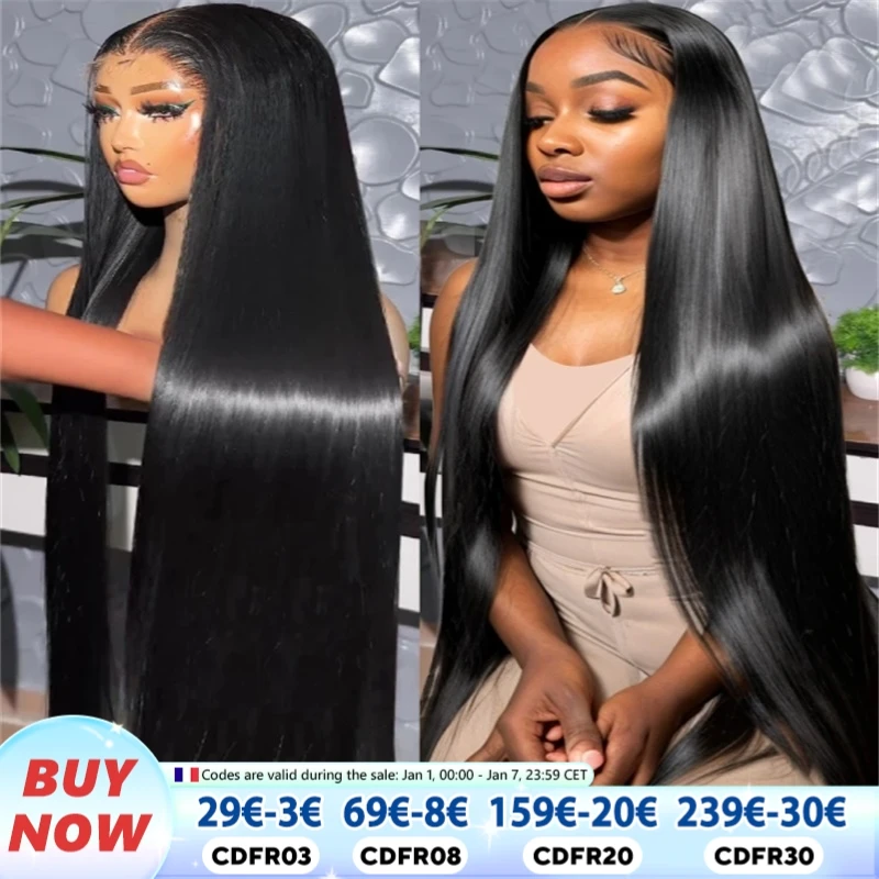 Bone Straight 13x4 13x6 Lace Front Human Hair Wigs Wear Easy Go Glueless Brazilian 4x4 6x4 5x5 Lace Closure Wig For Women