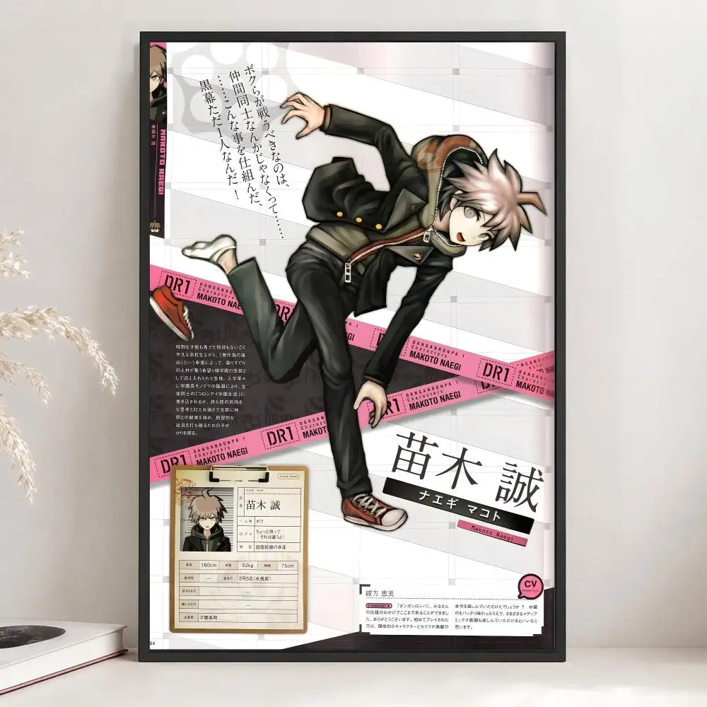 Danganronpa Spiel-Poster, Grafisches Wandkunst-Poster, HD-Wasserdichter PP-Papierdruck für Schlafzimmer, Wohnzimmer, Bürodekoration, Geschenk – Detail 17