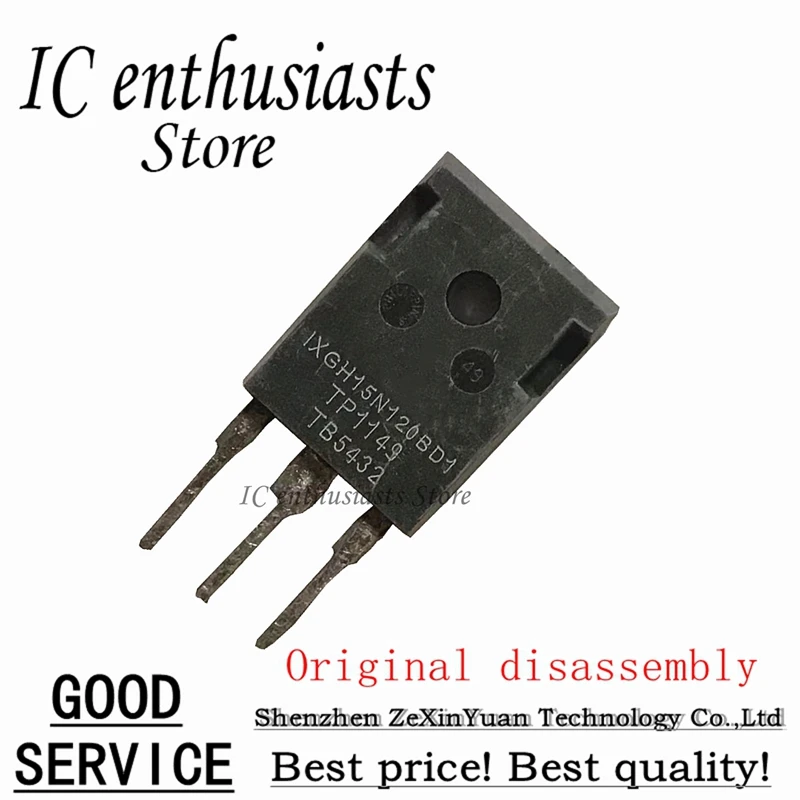 10PCS IXGH15N120BD1 30A 1000V TO-247 Original disassembly