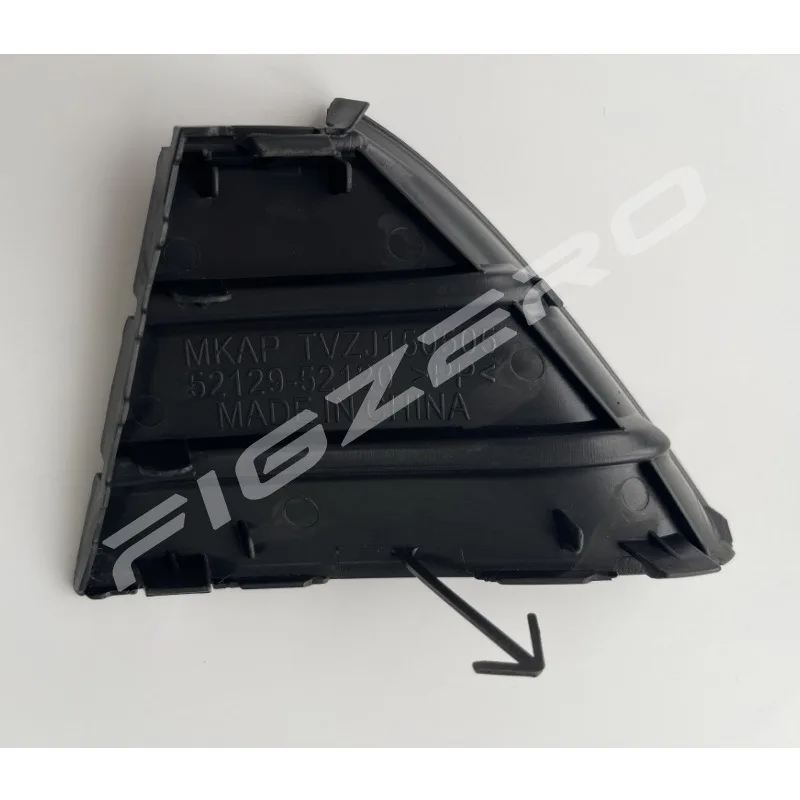 52129-52120 Front Bumper Lower Tow Hook Cover for Toyota VITZ JAPAN 2015-2017 Brand New