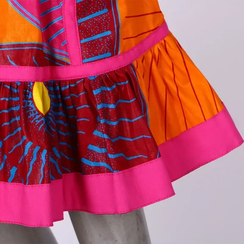 BRW 2026 Fabric African Necklaces For Women Shawl African Chokers Necklaces Print Ankara Tribal Handmade False Collar WYA028