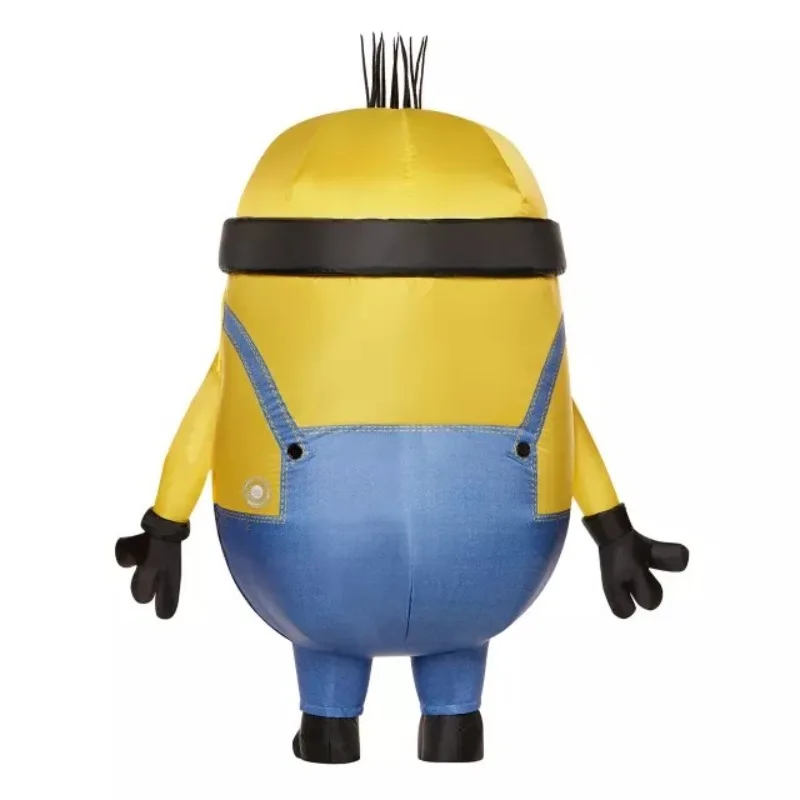 Traje inflable de Minions, traje inflable de Minions de un solo ojo para ladrón de Anime, disfraz de actuación anual para fiesta de Halloween