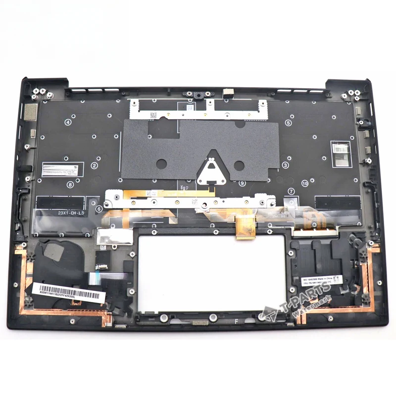 YY+New For Lenovo ThinkPad X1 Carbon 12th Gen Palmrest Upper Case US Keyboard WWAN