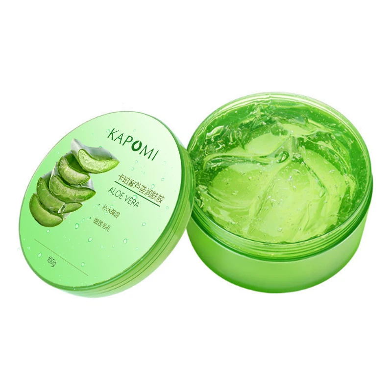 Kapomi 100% Pure Natural Aloe Vera Essence Moisturizing Whitening Skin Rejuvenation Repair Oil Control Acne Face Gel Skin Care