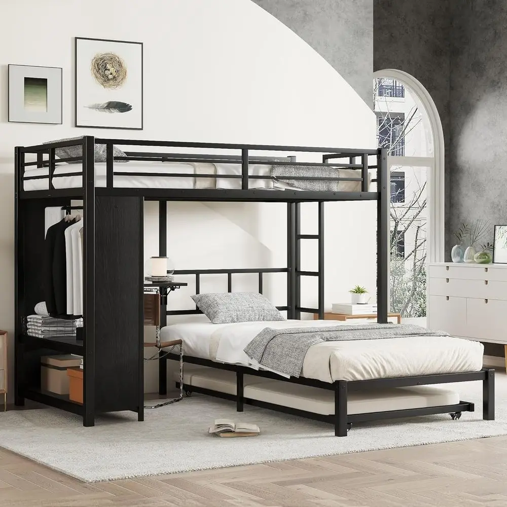 Twin Bunk Bed With …