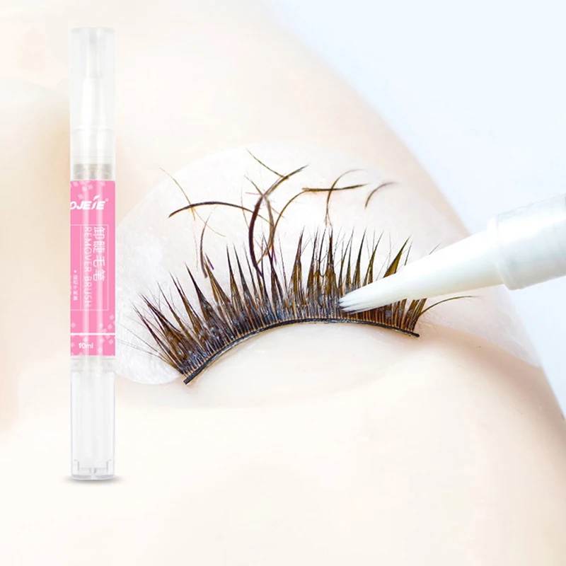 10ml Grafting Eyelash Extension Glue Cream Remover Non-irritating Transparent Lashes Gel Pen Remover Adhesive for Makeup Tool