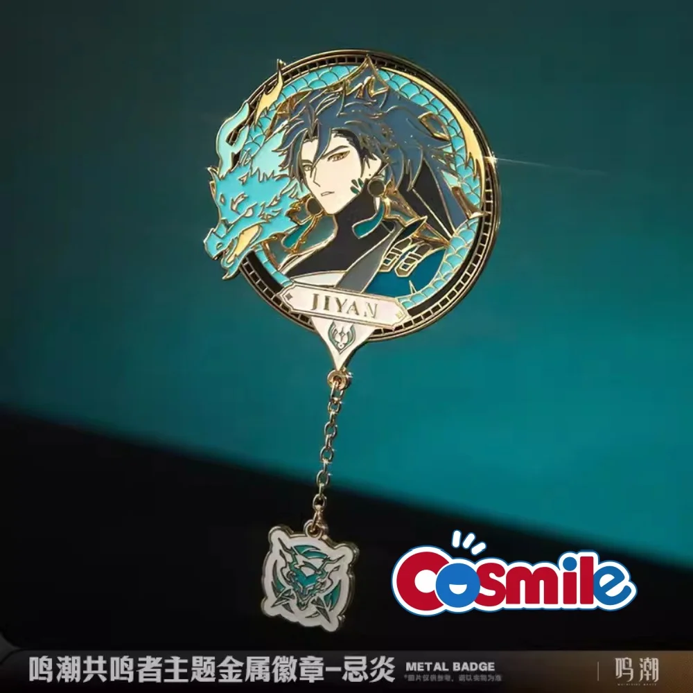 

Cosmile Game Wuthering Waves Official Jiyan Yin Lin Metal Badge Brooch Pin Anime Cosplay Cute Props C Pre-order