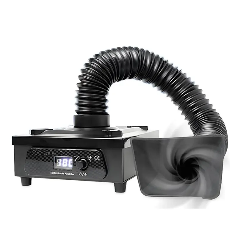 

24-Hour Delivery Smog Purifier For Desktop 3-Layer Filter Ideal For Mobile Phone Repair Welding And Soldering Smog Exhau