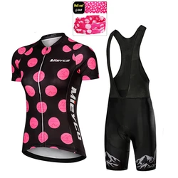 2024 Cycling Jersey Set Women's Tracksuit Race Sportswear Bicycle Gym Set Women Conjunto Deportivo Mujer Female Clothing