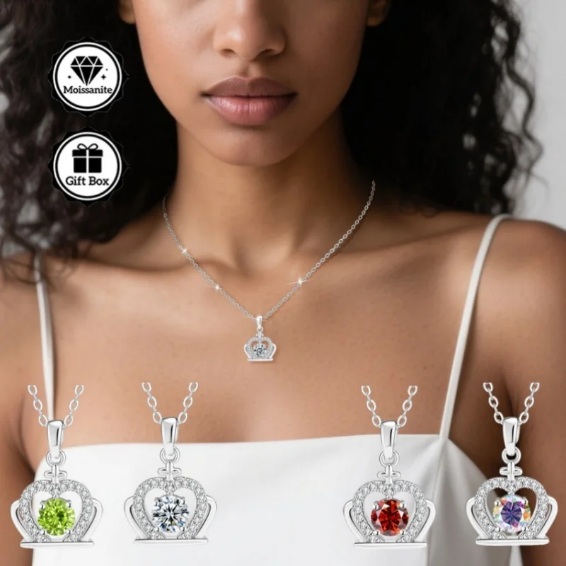 

украшения для женщин, ювелирные изделия высокого качества, гипоаллергенное колье, женское колье из муассанита, богемный, рождественский подарок для