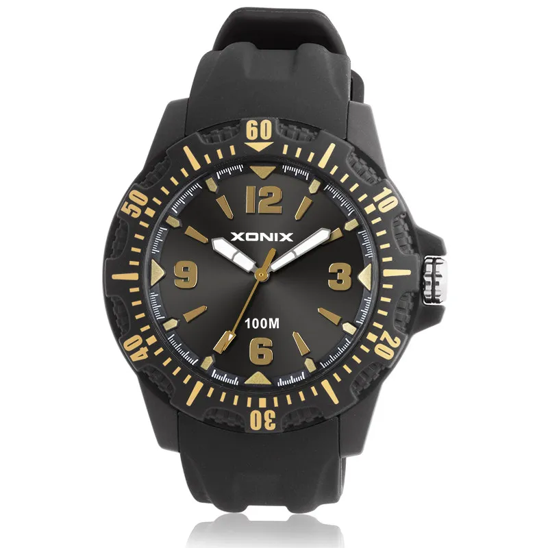 XONIX Fashion Watch Men's Student Waterproof Temperament Pointed Quartz Watch Teen Boys Junior Senior High School UC