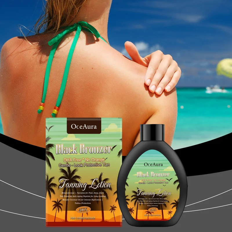 

Coconut Tanning Lotion For Summer Outdoor Use Natural Bronze Glow Hydrating Moisturizer Even Skin Tone