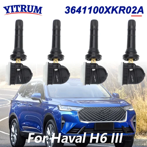 3641100 Sensor TPMS XKR02A para Haval H6 III 2020/8 2021 2022 2023 2024 H6 General 2016-2021 Sensor de Monitor de presión de neumáticos 433MHz