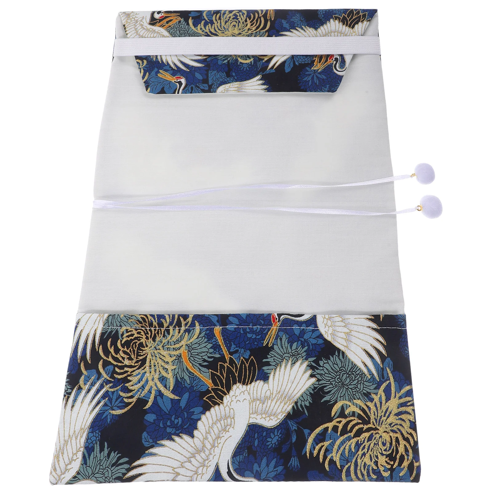 Ledger Protective Cover Adjustable Book Stylish Sleeve Fabric Protector Books Washable Cloth Creative Pouch