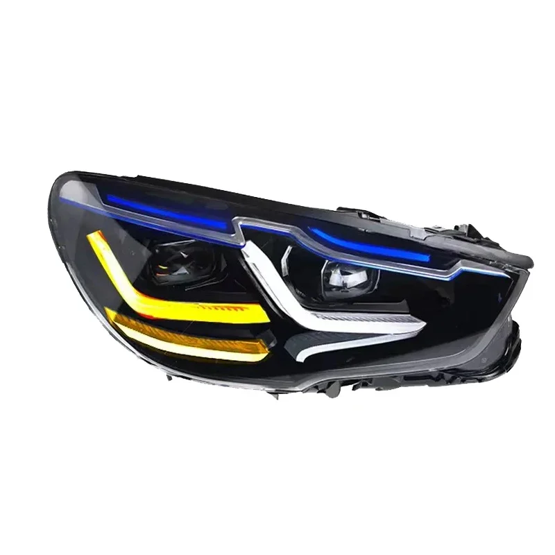 2PCS LED Headlight For BMW F07 GT 5-Series 2010-2017 5GT F07 Modified Car Styling LED DRL Front Headlamp Assembly Plug And Play