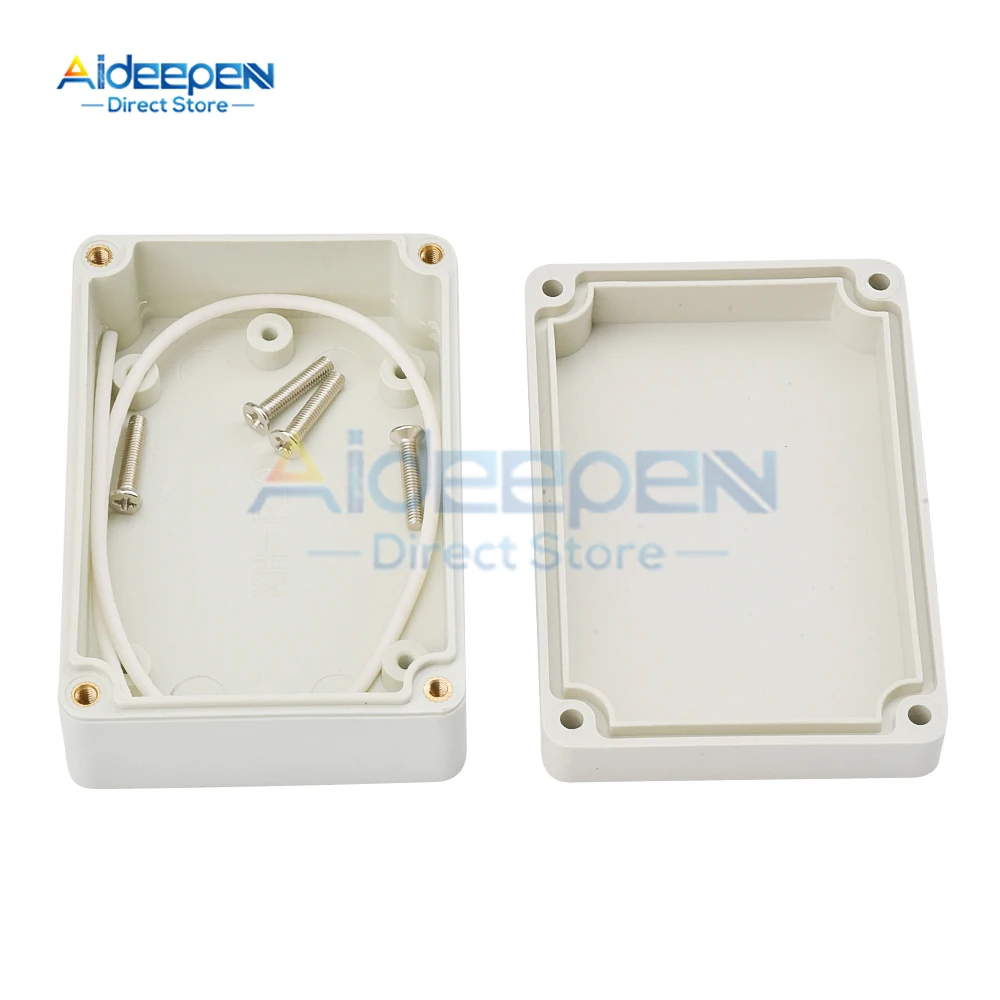 1pcs 80x58x35mm Plastic housing Security power supply housing Electronic instrument housing Outdoor wiring waterproof box