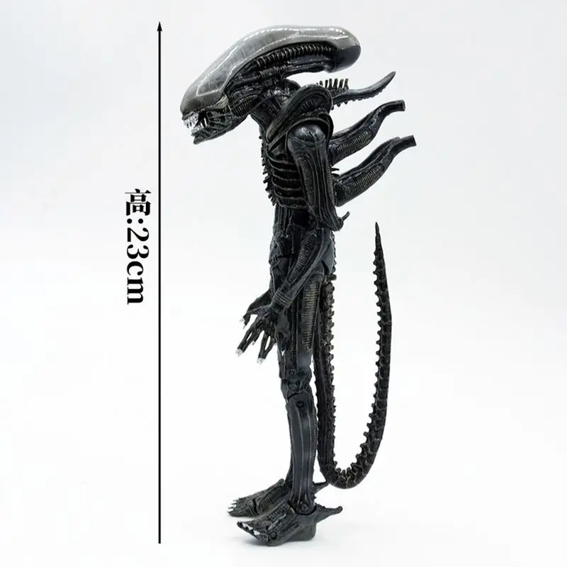 Alien Vs. Predator Avp Classic FigAuckland PVC Material Movie Figurick, Ornement de bureau, Modèle de jouet de collection, Cadeaux, 23cm