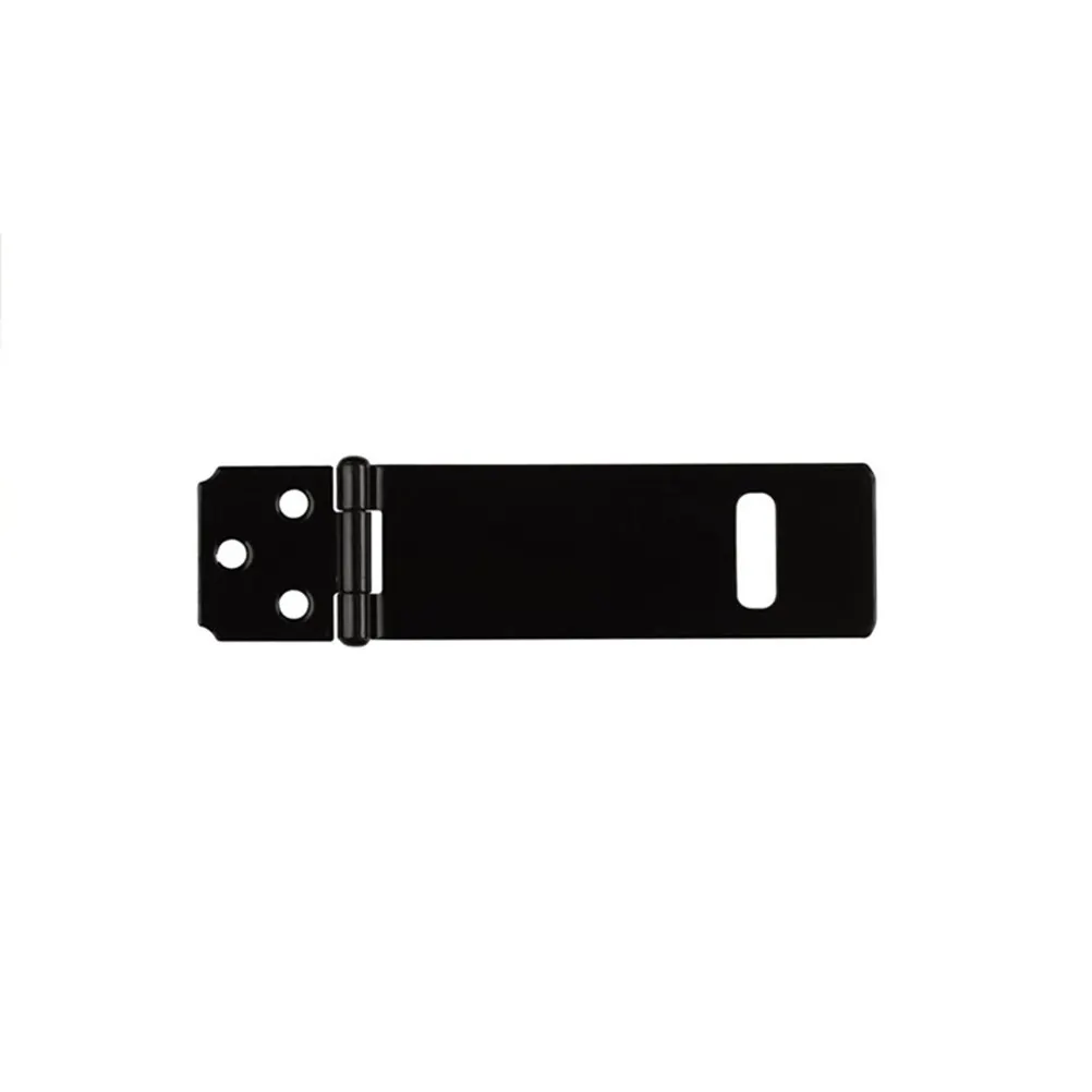 5Pcs Iron Hasp Lock Set for Cabinet Drawer Cupboard Gate Shed Storage Container Garage Door Security Concealed Screw Design