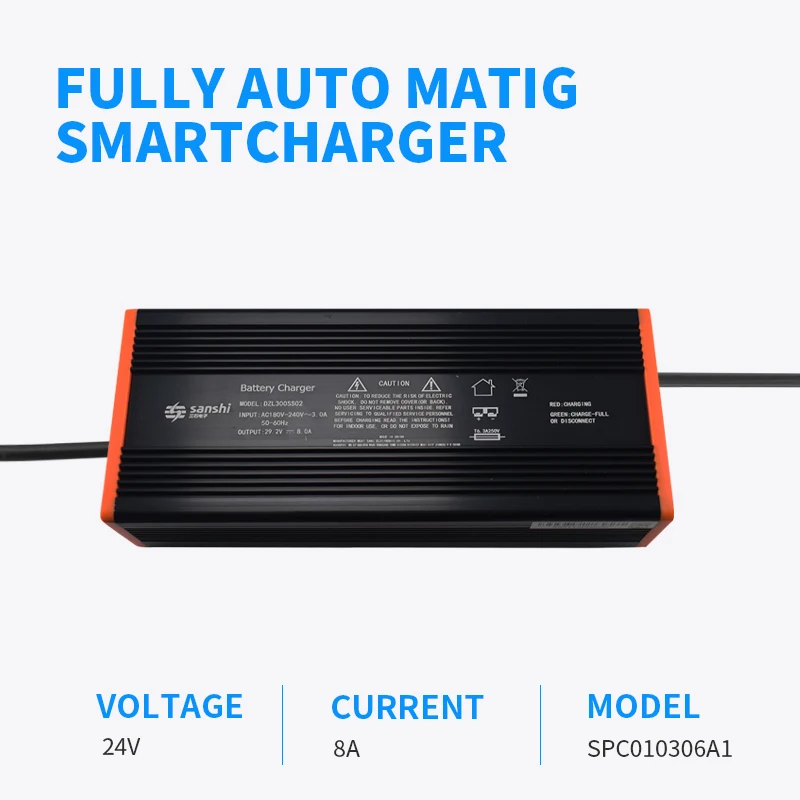 

24 Volt 8 Amp Lithium Battery Charger - Fit NOBLIFT EDGE PTE15N Electric Pallet Truck