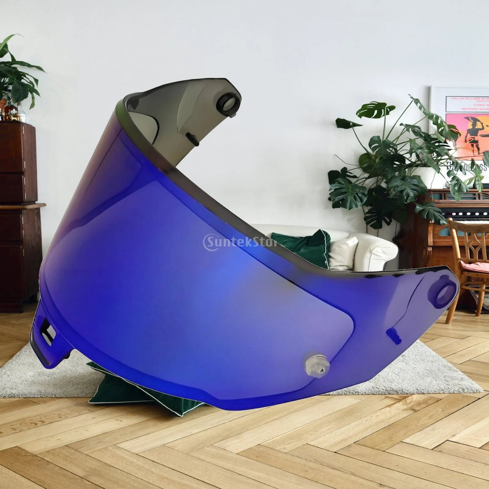 Universal Motorcycle Face Guard Visor for R10 R10 Helmet Curved