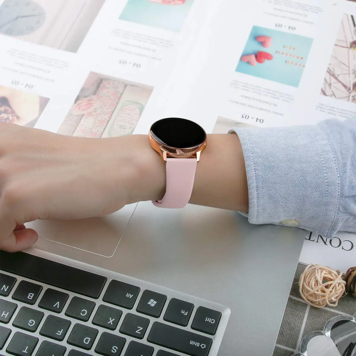 20Mm Silicone Strap… - image