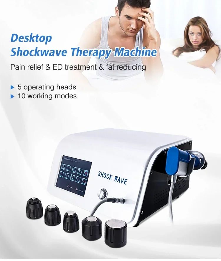 

Portable Pneumatic Radial Shockwave Therapy ESWT Focused Shockwave Physiotherapy Machine for Erectile Dysfunction Treatment