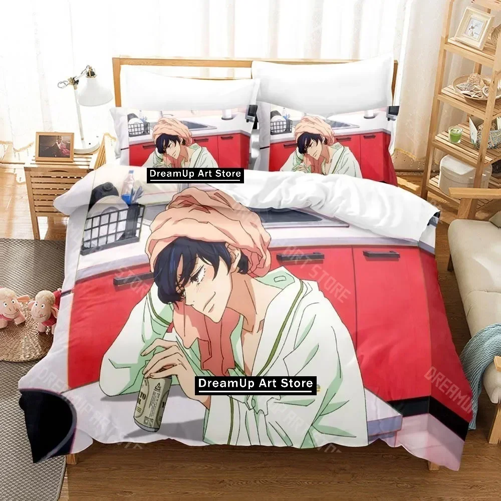 Exquisite 3D Print Dance Dance Danseur Bedding Set Cartoon Anime Three-piece Set Adult Kid Bedroom Duvetcover Sets 3D Kawaii