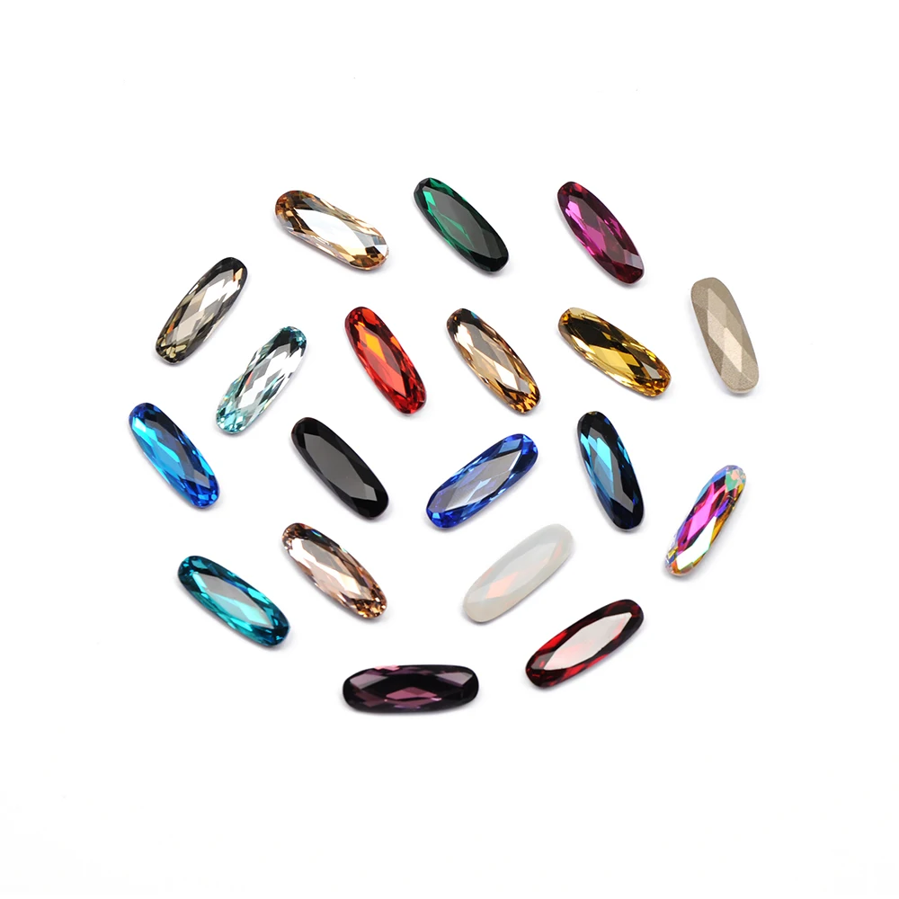 4161 Long Classic Oval Fancy Stone Super Sparkle Crystal Rhinestones DIY Craft Decoration Jewelry Nail Making Stones