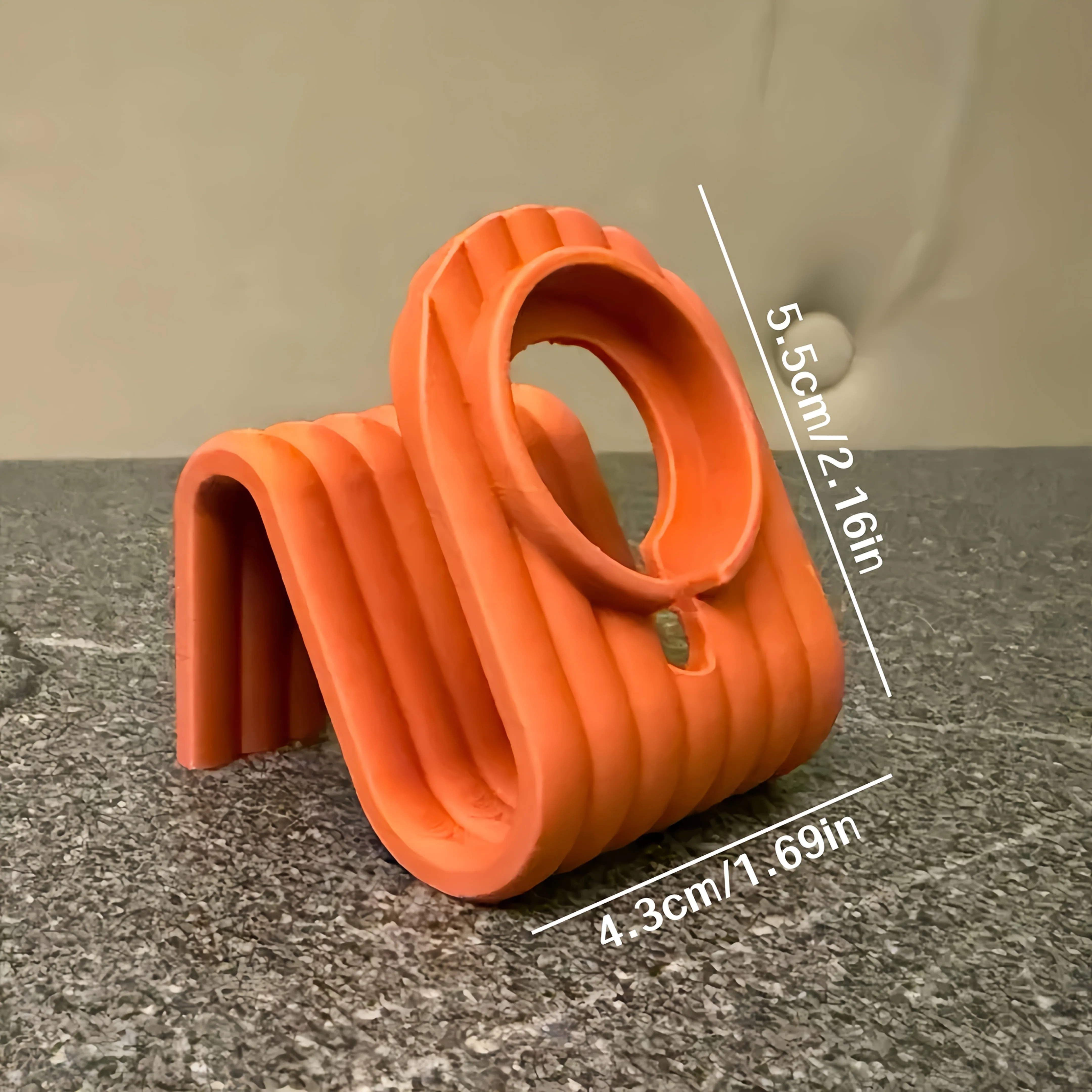 Minimalist Wave Pattern Charging Stand, Practical Dock for Most Common Smart Watch Versions