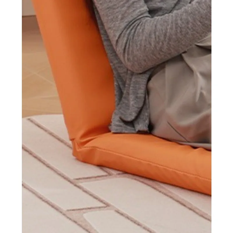Multi-angle Adjustable Backrest Adjustable Lazy Reclining Sofa Foldable Sleeping Chair Small Tatami for Bedroom Window Balcony