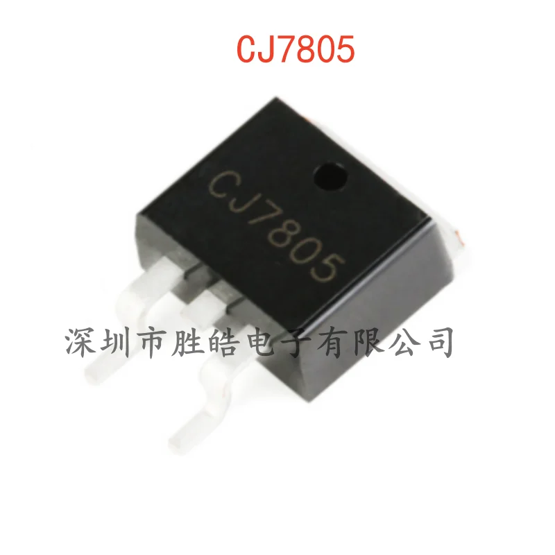 

(10PCS) NEW CJ7805 1.5A / 5V / 1.5W Linear Voltage Regulator Circuit Chip TO-263-2 CJ7805 Integrated Circuit