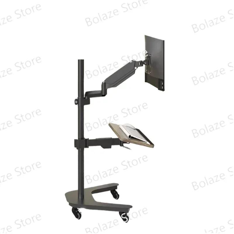 

Computer Monitor Suspension Bracket Mechanical Arm Can Lift Lazy Table, Mobile Esports Cockpit Multifunctional Workbench