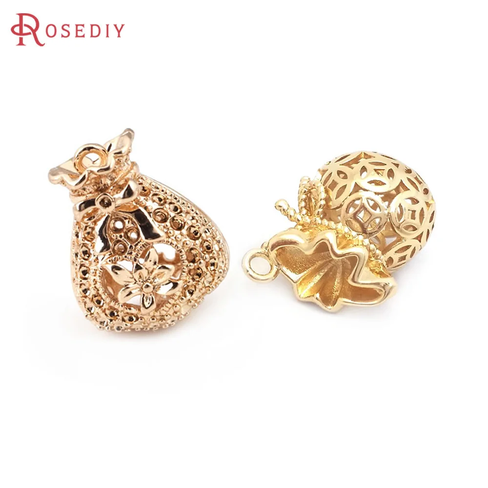 6PCS 18K Gold Color… - image
