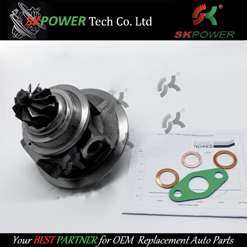 Turbo Charger Cartridge For Lancia Delta 1.4T 99Kw T-Jet Balanced Turbine Core RHF3 VL36 VL38 Chra Turbocharger Assy 71793895