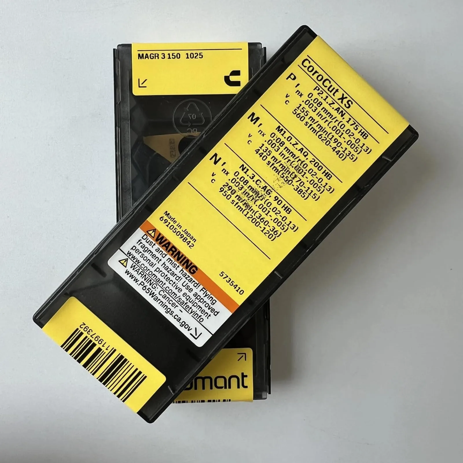 

Original SANDVIK / MAGR3150 1025 / Hartmetallklinge 5 Pcs