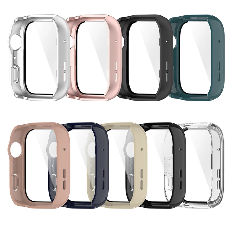 Tempered Glass PC Case for Huawei Watch Fit 4/4 Pro Bumper Screen Protector for Huawei watch Fit3 Fit2