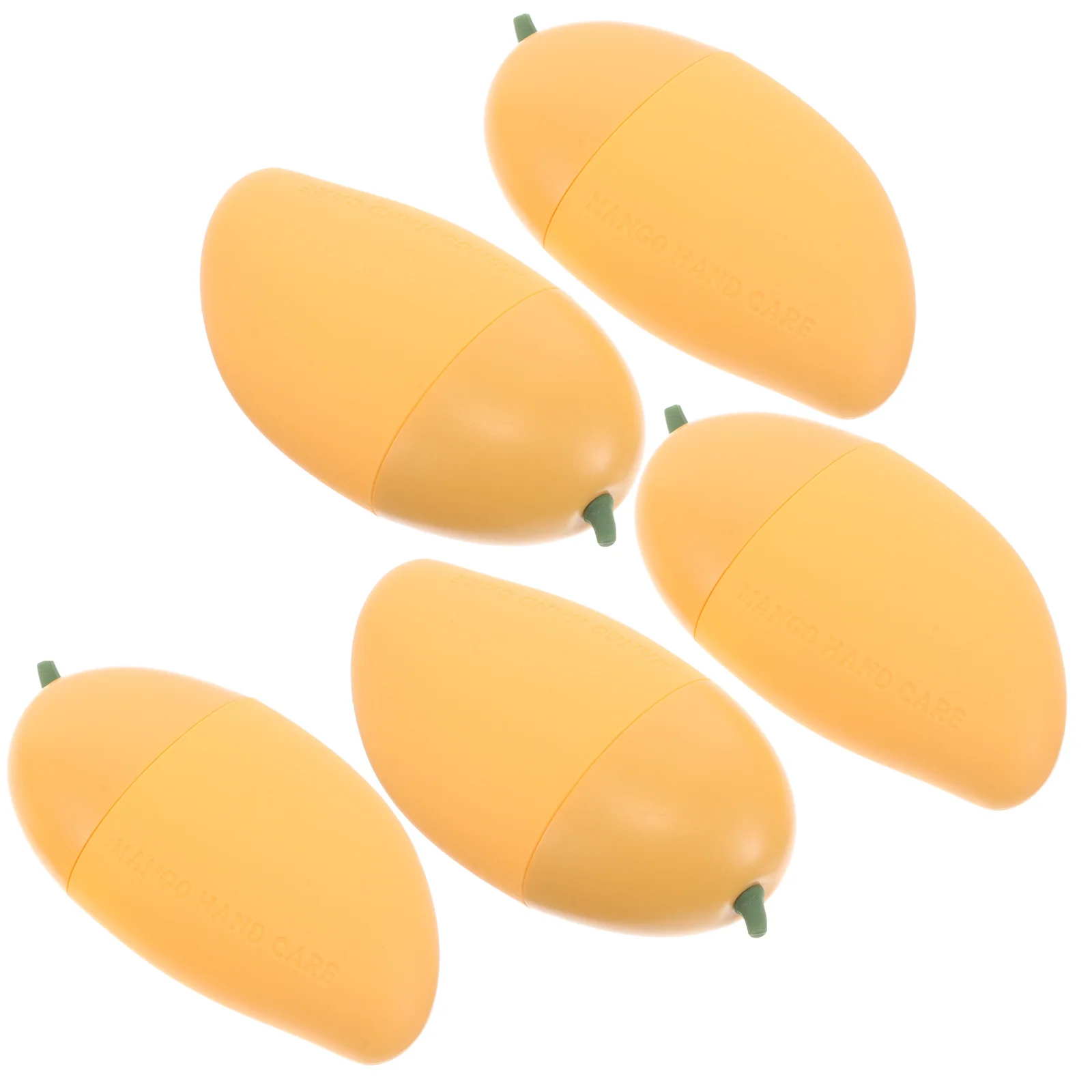 

5pcs Sunscreen Lotion Bottles Mango Shaped Travel Size Toiletries Containers for Creams Lotions Empty Packaging Bottle Fruit