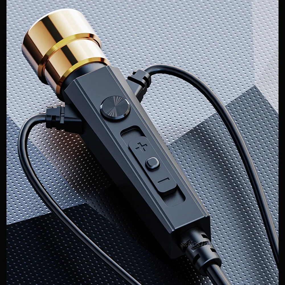 マイク付きハイファイワイヤードヘッドセット、ノイズキャンセリング、ダイナミックイヤホン、インイヤーイヤフォン、スポーツ用ベースヘッドセット、ブラック