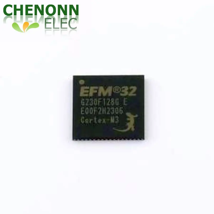3PCS/LOT EFM32G230F128G-E-QFN64 (Microcontrollers)