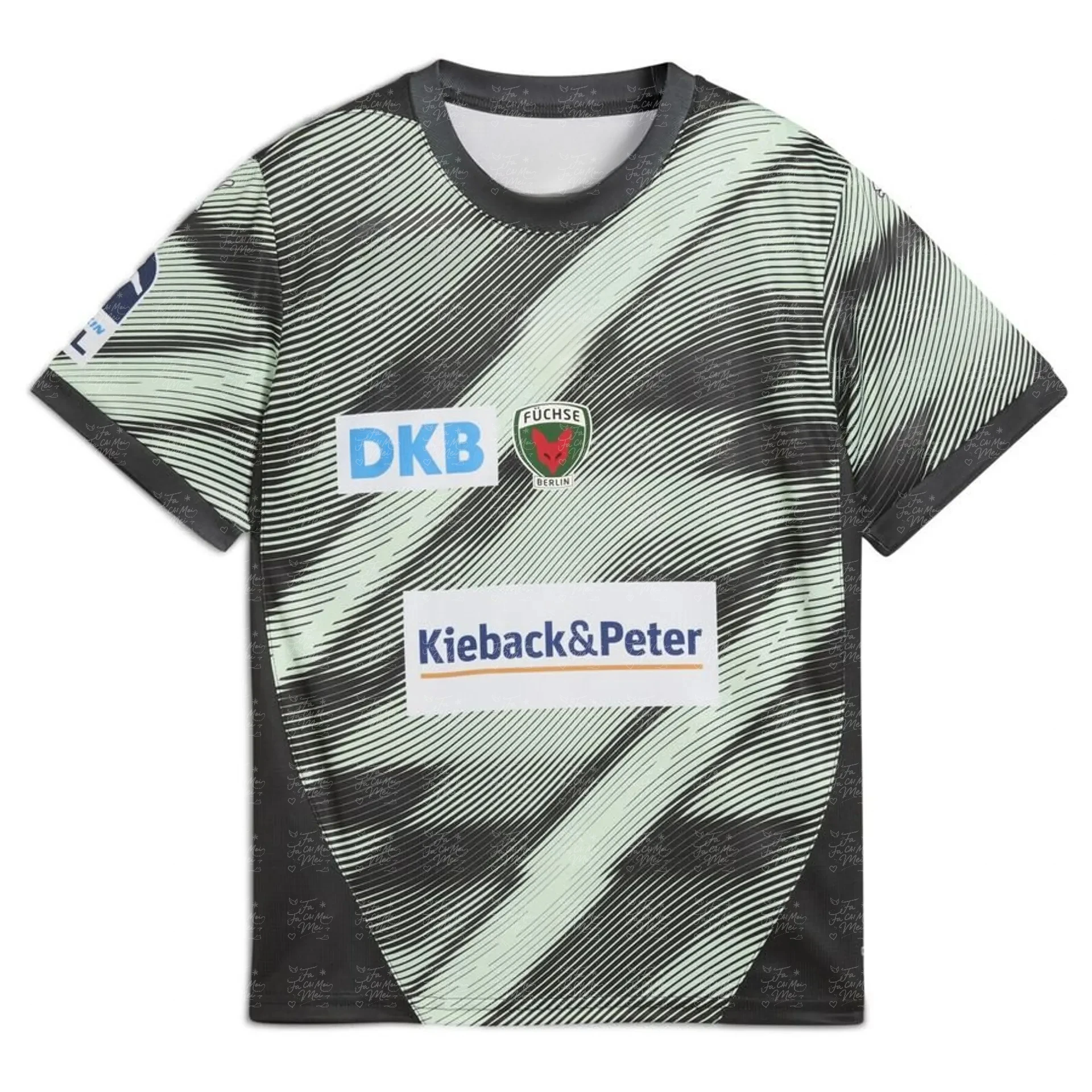 Fuchse Berlin Heim Trikot 2025/2026 Kinder-Trikot Edition, kurzärmeliger Handball, 3D-Digital-Eltern-Kind-Oberteil für Herren und Damen, Erwachsene
