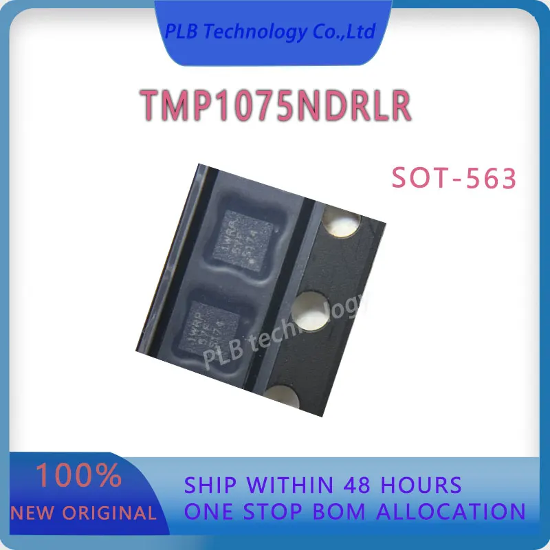 

10PCS/LOT TMP1075 TMP1075NDRLR SOT-563 1°C I2C Temperature Sensor Original Stock New IC chips Integrated Circuit