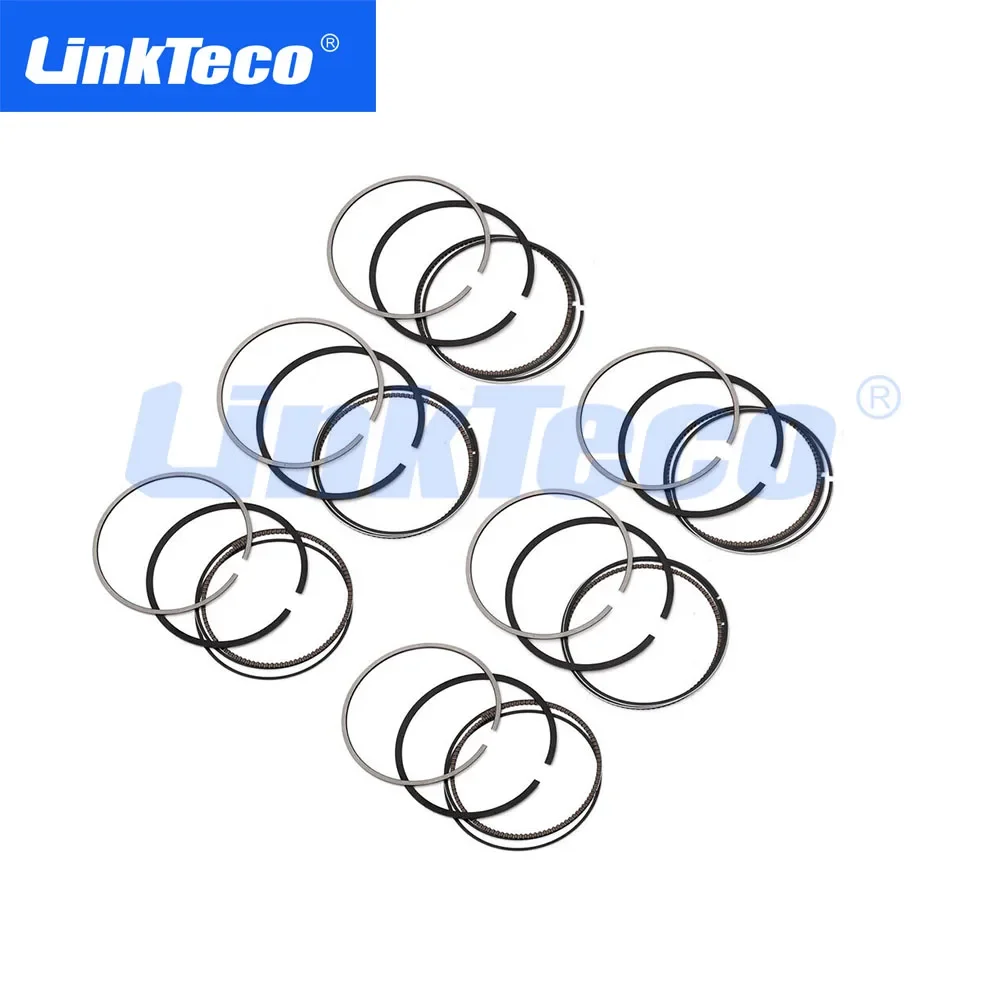 

6x Piston Rings Set New Version Mahle For VW Passat CC Touareg Cayenne 3.6L VR6 OE 03H198151D