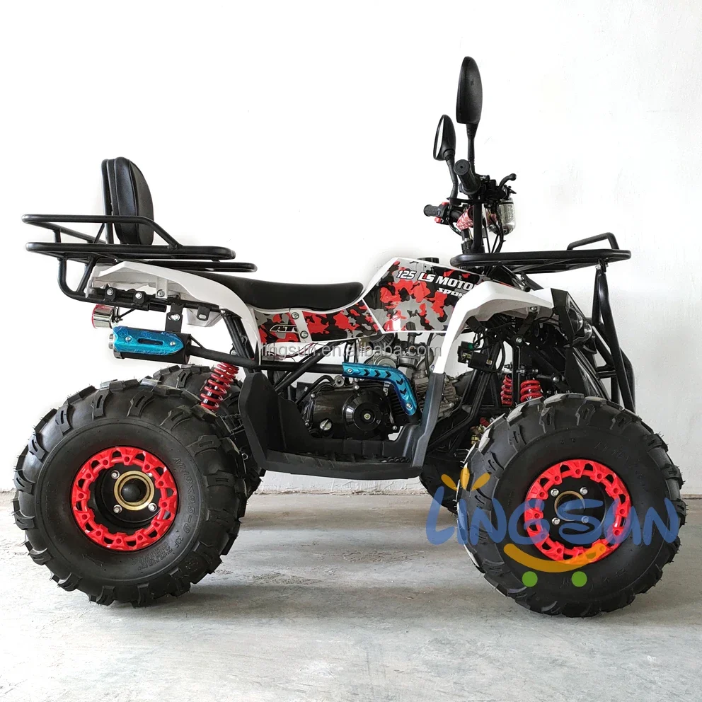 125cc 4x4 Atvs Utvs Off Road Катримото Четырехколесный внедорожный мотоцикл ATV UTV Фермерский мотор 4-колесный квадроцикл Мотобайк