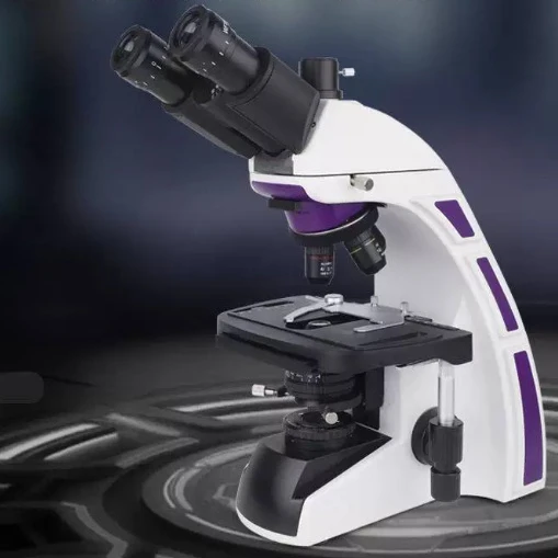 1000X Lab Biological Microscope, Trinocular & Binocular, Aspherical Corrected Optical System for Medical Research