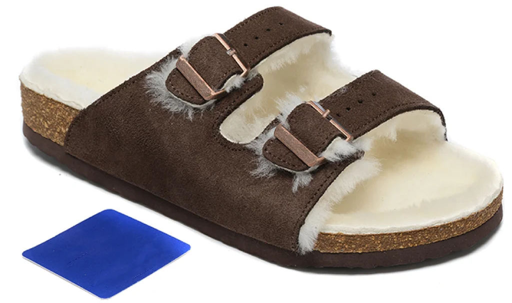 Luxury New Thickened Fluff Adult Arizona Style Designer Comfortable Winter Shoes With Shoe Box