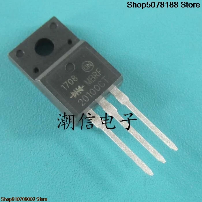 10pieces MBRF20100CT  2X10A 100V